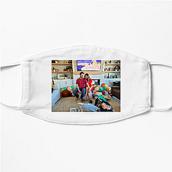 GoldGlove Butts & Games Look (Humorous) Gold Glove Face Masks
