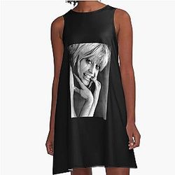 Young Goldie Hawn A-Line Dress