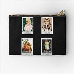 Goldie Hawn Sticker Set T Shirt Zipper Pouch