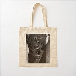 Goldie Hawn Black Cotton Tote Bag