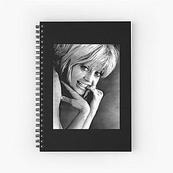Young Goldie Hawn Notebook