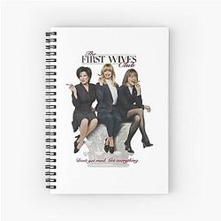 First Wives Club movie poster Goldie Hawn Notebook