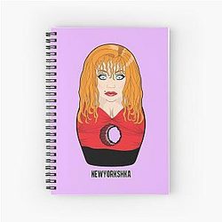 Death Becomes Her Goldie Hawn Doll Spiral Notebook