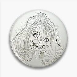 Goldie Hawn Original Caricature Pin