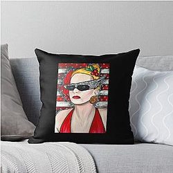 Joanna Stayton - The La Mer Goldie Hawn Throw Pillow