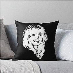 Goldie Hawn Minimalistic Pop Art  Throw Pillow by Filip Hellman