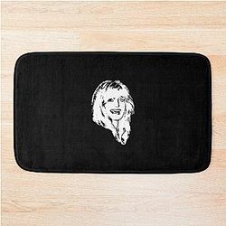 Goldie Hawn Minimalist Pop Art Filip Hellman Transparent Bath Mat
