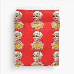 A Young Goldie Hawn Laugh In Duvet Cover