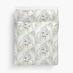 Goldie Hawn Original Caricature Duvet Cover
