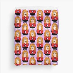 Death Becomes Her Goldie Hawn Duvet Cover