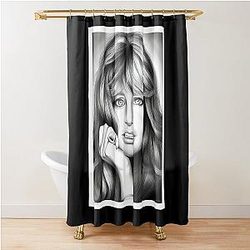 Goldie Hawn Shower Curtain
