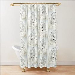 Goldie Hawn Original Caricature Shower Curtain