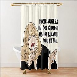 Plastic Surgery Like Good Grooming - Goldie Hawn The First Wives Club Shower Curtain