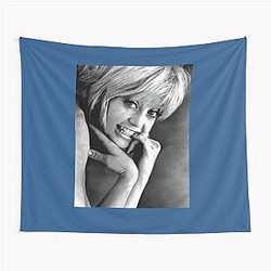Young Goldie Hawn Tapestry