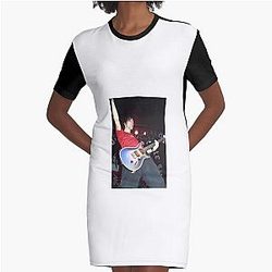 Billy Martin - Good Charlotte - Photograph Graphic T-Shirt Dress