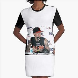 Joel Madden - Good Charlotte - Photograph Graphic T-Shirt Dress