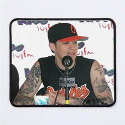 Joel Madden - Good Charlotte - Photograph Mouse Pad