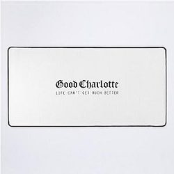 Good Charlotte Life Cant Get Much Better Desk Mat