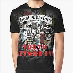 mar20 GOOD CHARLOTTE Mitch Schneid Graphic T-Shirt