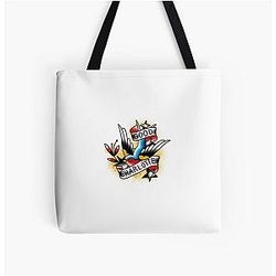 Good charlotte tattoo flash All Over Print Tote Bag