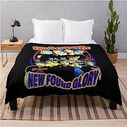 Good Charlotte New Found Glory Throw Blanket