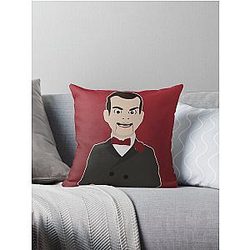 Slappy the Dummy Goosebumps Throw Pillow