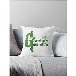 Goosebumps Throw Pillow