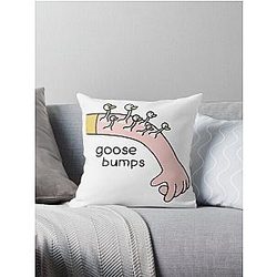 Goosebumps Throw Pillow