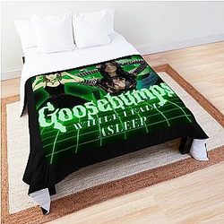 Goth girlfriend goosebumps comforter