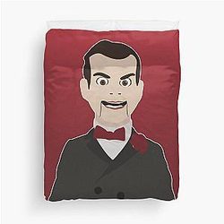 Slappy the dummy Goosebumps Duvet Cover