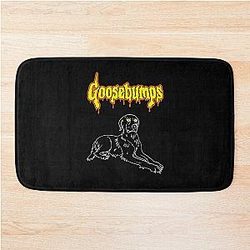 Goosebumps Dog Bath Mat