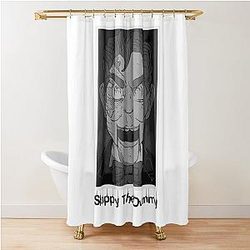 Slappy the Goosebumps Halloween Shower Curtain