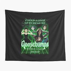Goth Girlfriend Goosebumps Tapestry