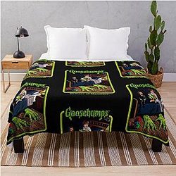 Goosebumps Bedtime Throw Blanket