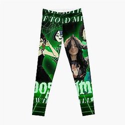 Goth girlfriend goosebumps leggings