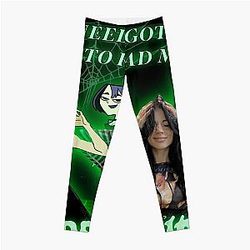 Goth Girlfriend Goosebumps Leggings