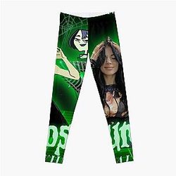 Goth Girlfriend Goosebumps Leggings