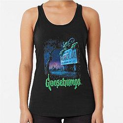 Goosebumps Horrorland Racerback Tank Top