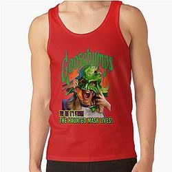 Goosebumps The Haunted Mask Tank Top