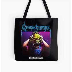 Goosebumps Mask All Print Tote Bag