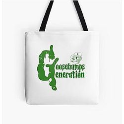 Goosebumps All Over Print Tote Bag