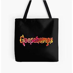 Goosebumps Tie Print Tote Bag