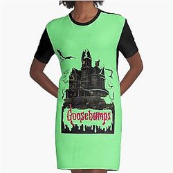 Home Goosebumps T-Shirt Dress