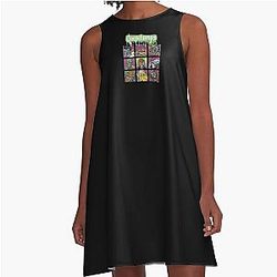 Goosebumps A-Line Dress