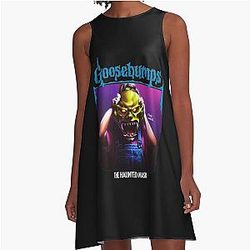 Goosebumps A-Line Dress