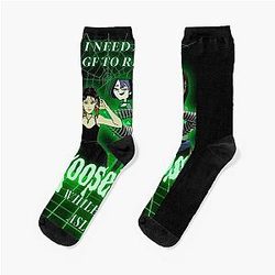 Goth GF Goosebumps Socks