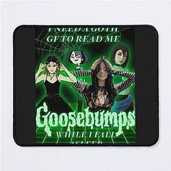 Goth Girl Goosebumps Mouse Pad