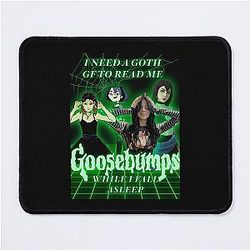 Goth Girlfriend Goosebumps Mouse Pad
