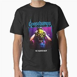 Retro Goosebumps Mask Girl Who Loves Classic T-Shirt