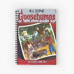 Goosebumps Book Spiral Notebook